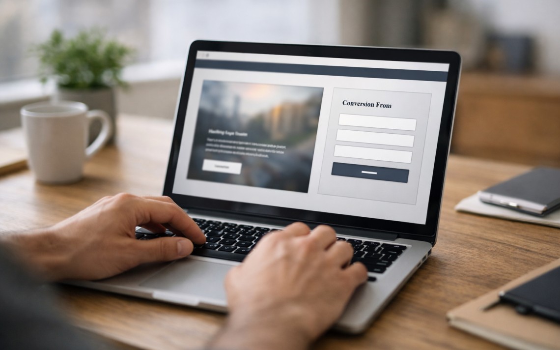 Landing pages que convierten: estructura, copy y prueba social