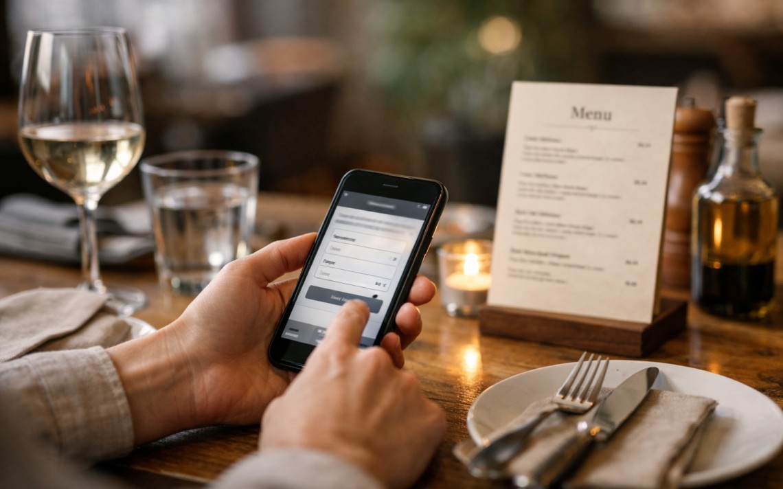 Web para hostelería: reservas, carta y Google sin fricción